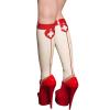 100% Latex Socks Unisex Purple Cute Sexy Short Socks 0.4mm Rubber Latex Cool Size S-XL,Purple,S view 1