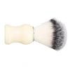 Curved Handle Barber Duster Brush for Easy Cleaning, Lightweight and Compact, Beard Clean, Easy To Clean, Plastic and Nylon, Portable White Neck Duster Brush view 2