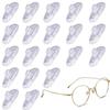 10 Pairs Nose Pads for Glasses Push on Nose Pads Silicone Nose Pads for Eyeglasses and Sunglasses view 1