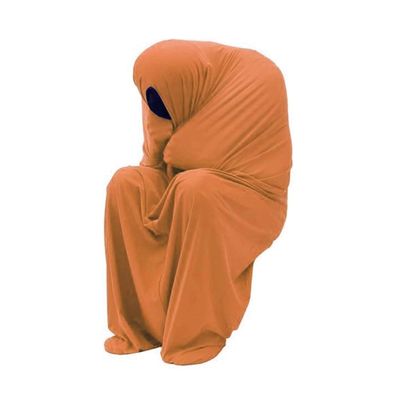MIOTEQ Full Body Sock To ADHD, Autism Stress And Anxiety Relieve Sensory Exercise Therapy Toy To Deep Pressure Stimulation (Color : Orange, Size : L/Large-71 * 142cm)