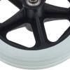 AiQima Wheelchair Frontor Wheels,1 Piece 7 inch Wheelchair Fronter - Wheelchair Wheels Replacement Bea5/16 Inchers view 2