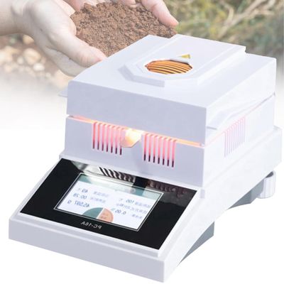Grain Moisture Tester Smart Grain Moisture Meter for Grains Wheat Maize (Corn) Coffee Cocoa Bean Flaxseed Soybean Rice Almonds Peanut Sesame Sorghum,100g/5mg