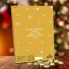 Personalised Photo Chocolate Advent Calendar - Gold view 2