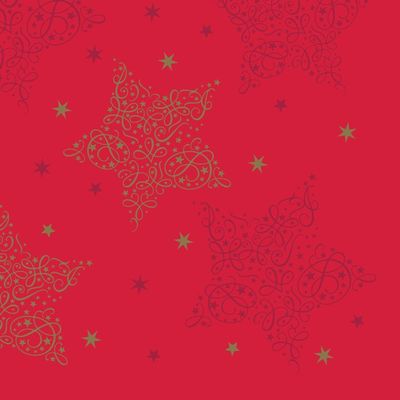 Red Merry & Bright Napkins 40cm 3ply Serviettes Christmas Party Table Festive