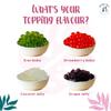 BOBA BAR Exotic Escapades Fruit Bubble Tea Kit (Serves 4 x 500 Ml Drinks) - Fruit Tea Flavours, Popping Boba & Jelly Toppings | Vegan & Gluten-Free | Tapioca Pearls & Tea Bags view 4