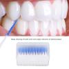 160Pcs Interdental Brush Disposable Soft Dental Toothpicks Cleaning Floss Dental Tool for Oral Care Adults Children Teeth Clean(Blue) view 3