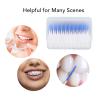 160Pcs Interdental Brush Disposable Soft Dental Toothpicks Cleaning Floss Dental Tool for Oral Care Adults Children Teeth Clean(Blue) view 4