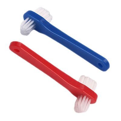 ABOOFAN 2pcs Double-Head Toothbrush for and Dentures Small Oral Blind Area Cleaning Brush Manual Brush for Adults