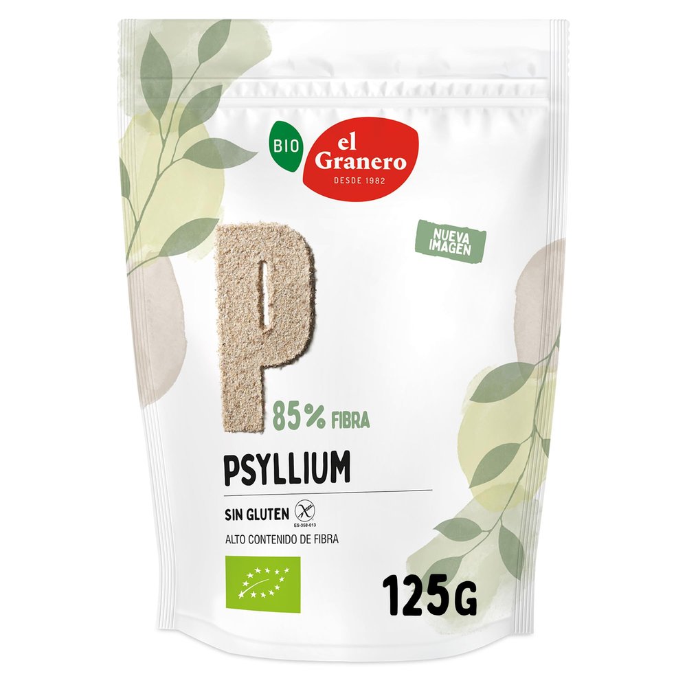 ELGRANERO PSYLLIUM superalimento BIO 125 gr. SG can be Used Regularly According to Individual Needs, Care Designed for Regular use, Weight 125 g and facilitates the Care of