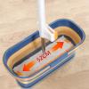 PW TOOLS Foldable Bucket, Mop Bucket, Rectangular Cleaning Bucket with Roller and Handle, Folding Water Tub, Portable Water Bucket for Cleaning Mop, Car Washing view 2