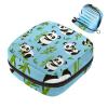 Sanitary Napkin Storage Bag Menstrual Cup Pouch Girls Travel Large Capacit Makeup Sanitary Pads Organizer, Cute Panda Bamboo Pattern view 1