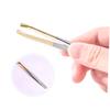 minkissy 6pcs Professional Eyebrow Tweezers Flat Oblique Mouths Precision Tweezers for Eyebrow Shaping Lash Application view 2
