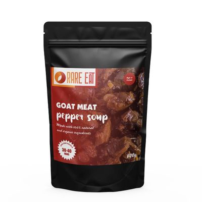 Spicy Goat Meat Peppersoup | Made with Natural Spices 700g X 3| Very Hot