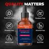 Salon Ultimate 59ML Natural Beard Growth Oil, Strengthens Beard and Encourages Beard Growth, Mens Natural Daily Hair Growth Oil with Biotin, Castor, Argan, Tea-Tree, Jojoba, Peppermint view 3