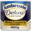Ambrosia Deluxe Custard Cans, West Country Cream Recipe, Creamy & Ready-to-Eat Dessert, 400 g (Pack of 12) view 2