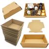 Avalon Cosmetic Packaging Hamper Tray for Food Gift Display, Easter, Christmas Hampers, Beauty Boxes etc. Size: 17.7cm W x 22.8cm L x 6cm H (25) view 1