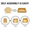 Avalon Cosmetic Packaging Hamper Tray for Food Gift Display, Easter, Christmas Hampers, Beauty Boxes etc. Size: 17.7cm W x 22.8cm L x 6cm H (25) view 3