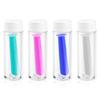 UPIQNG 4Pcs Contact Lens Remover Insertion Tool Portable Silicone Contact Lenses Applicator with Plastic Bottle for Hard Lenses, Green,Blue,Pink,Clear, Case view 1