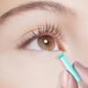 UPIQNG 4Pcs Contact Lens Remover Insertion Tool Portable Silicone Contact Lenses Applicator with Plastic Bottle for Hard Lenses, Green,Blue,Pink,Clear, Case view 3