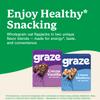Graze - Cocoa Vanilla & Lemon Blueberry Oat Boost Bars Snacks - Made With Whole Oats and Natural Flavours - 8x4 snack bars - Total of 32 snacks view 3