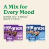 Graze - Cocoa Vanilla & Lemon Blueberry Oat Boost Bars Snacks - Made With Whole Oats and Natural Flavours - 8x4 snack bars - Total of 32 snacks view 4
