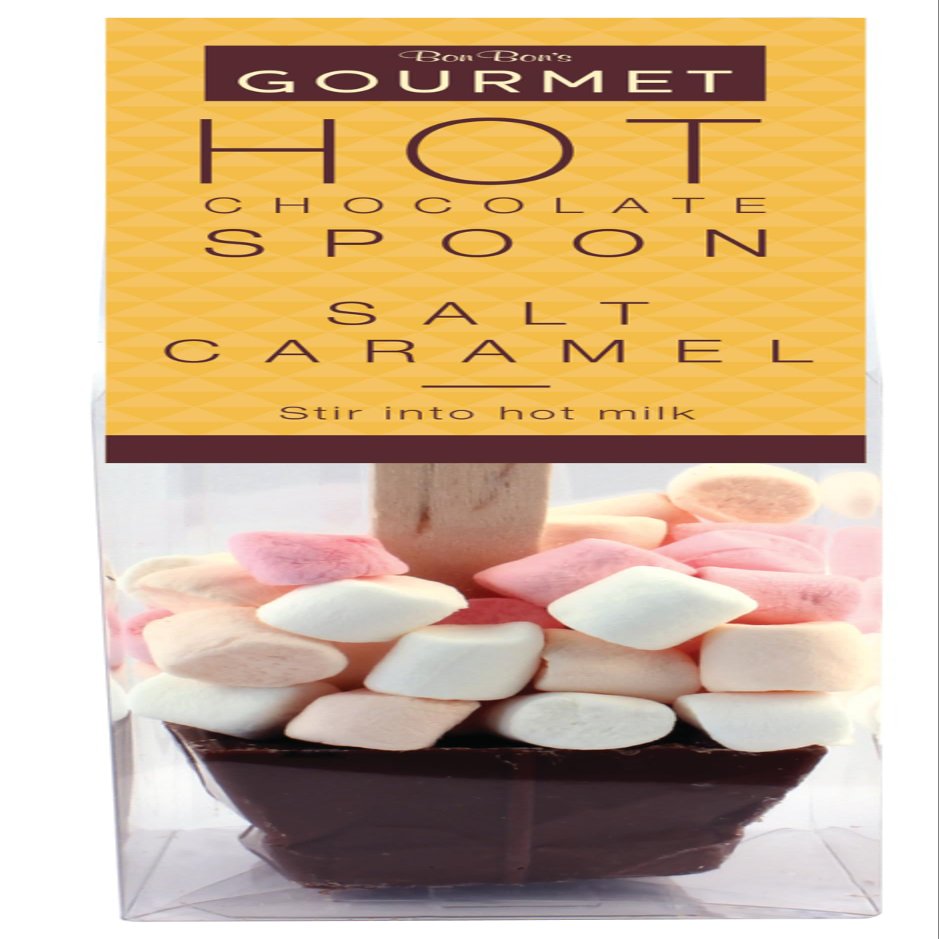 Bon Bon's Gourmet - Salt Caramel Hot Chocolate Spoon, 40g