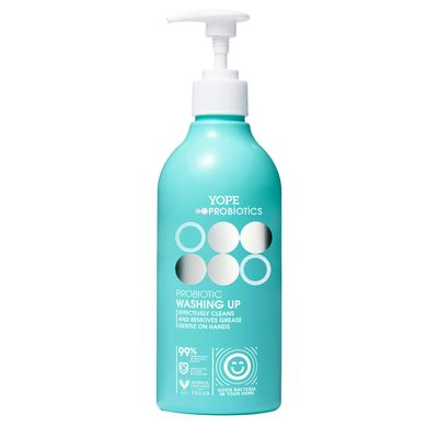 YOPE Natural Washing up Liquid | Concentrated | Vegan | Paraben Free & SLS Free | PROBIOTIC 500ml