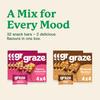 Graze - Cherry Bakewell & Peanut Butter Oat Boost Bars Snacks - Made With Whole Oats and Natural Flavours - 8x4 snack bars - Total of 32 snacks view 3