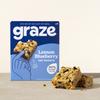 Graze - Lemon Blueberry Oat Boost Bars - Vegetarian Flapjacks with Whole Oats and Natural Flavours - 8 packs of 4 Snack Bars, 32 Snacks total view 3