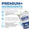 Creatine Monohydrate Powder - 500g Tub (200 Mesh) | Fine Grade, Pure & Mixes Easily | Includes Scoop | Unflavoured | Made in The UK by CLN Labs view 4