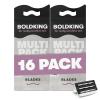 BOLDKING | THE REFILL BLADES VALUEPACK REALLY SENSITIVE SKIN 16 BLADES | REFILL BLADES FOR VERY SENSITIVE SKIN | 16 BLADES view 1
