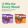 Graze - Cocoa Orange & Cocoa Vanilla Oat Boost Bars Snacks - Made With Whole Oats and Natural Flavours - 8x4 snack bars - Total of 32 snacks view 4
