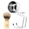 1 Shaving Tool Men Shaving Brush Stand Holder Shave Brush Shaving Soap Bowl Soap Bowl Maquina De Afeitar para Hombre Shaving Bowl Face Tools Small Tools Bamboo Cosmetic Man view 4