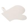 CAXUSD Felt Sauna Mitt White Grey Five Fingers Heat Insulation Water Absorption Unisex Bathing Sauna Glove Heat Protecting Mitten Proper Size view 1