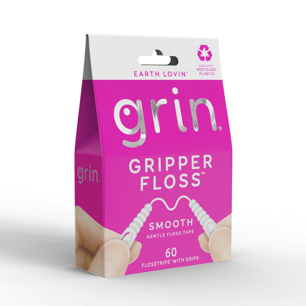 Grin Smooth Gripper Floss 60 Count