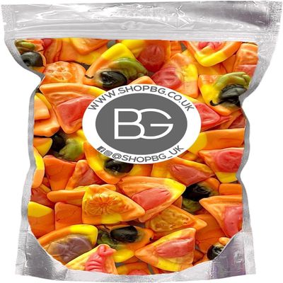 BG Pick & Mix Sweets Candy Pick n Mix Choose Your Sweetie Pouch 800g (- Jelly Filled Pizzas)