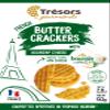 TRESORS GOURMANDS Authentic French Waffle Butter Crackers Snack, Boursin Cheese Flavor, More Than 40% Cheese, Natural Ingredients, Pack of 6 x 60g Boxes view 2