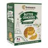 TRESORS GOURMANDS Authentic French Waffle Butter Crackers Snack, Boursin Cheese Flavor, More Than 40% Cheese, Natural Ingredients, Pack of 6 x 60g Boxes view 3