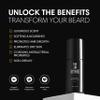 LORD OF THE BEARDS Premium Beard Oil for Men - Oud and Sandalwood Scented Grooming Beard Oil  Premium Beard Care with Organic Argan, Jojoba, Coconut Oils  Beard Growth Oil - 30 ml view 3