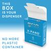 GRIN X-Pand Floss Box, Expands Between Teeth, 55 Yards (50.3m), Minty Flavor, Recyclable Packaging, 165 Feet of Strong Fine Dental Floss, No More Plastic Container, No Shredding or Breaking view 3
