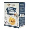 TRESORS GOURMANDS Authentic French Waffle Butter Crackers Snack, Roquefort Cheese & Honey Flavor with 30% Cheese, Natural Ingredients, Pack of 6 x 60g Boxes view 4