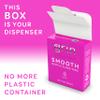 GRIN Smooth Floss Box, Gentle Floss Tape, 43.7 Yards (40M), Minty Flavor, Recyclable Packaging, 132 Feet of Gentle Floss Tape, No More Plastic Container, No Shredding or Breaking view 3