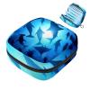 MUOOUM Menstrual Pad Bag Zipper Sanitary Napkin Bag Tampons Collect Bags for Women Girls (Ocean Dolphins Sharks Fish) view 1