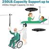 CGLYYDS Trapeze Bar for Bed Mobility, Floor Stand Patient Aid Handicap Trapeze Bar,Easy to Assemble Bed Pull Up Assist Bar for Care Facilities, Hospitals Etc. view 3