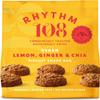 Rhythm 108 Organic Vegan Gluten & Dairy Free Tea Biscuits Share Bag Mixed Case of 6 x 135g view 2