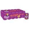 Rubicon 24 Pack Sparkling Passion Flavoured Fizzy Drink with Real Fruit Juice, Handpicked Fruits for a Temptingly Intense Taste "Made of Different Stuff" - 24 x 330ml Cans view 1