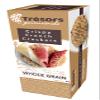 TRESORS GOURMANDS Authentic French Waffle Crispy Crackers Snack, Whole Grain Flavor, Natural Ingredients, Pack of 6 x 95g Boxes view 2