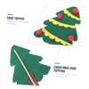 Christmas Decorations,30 Pcs cake insert kids food suit baby decor christmas tree cupcake toppers christmas cake decorations wedding cupcake topper Christmas Tree Shape C view 4