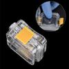 10/50 PCS Small Crown Box with Clear Flexible Film Plastic Dental Tool Material Internal Denture Storage (Color : 10pcs) view 3