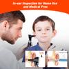 Scian Otoscope Ear Scope with Light, Fiber Optic Otoscopes with Hard Plastic Case, Pocket Ear Infection Detector for Kids,Elders,Dogs,Home Use (Black) view 2
